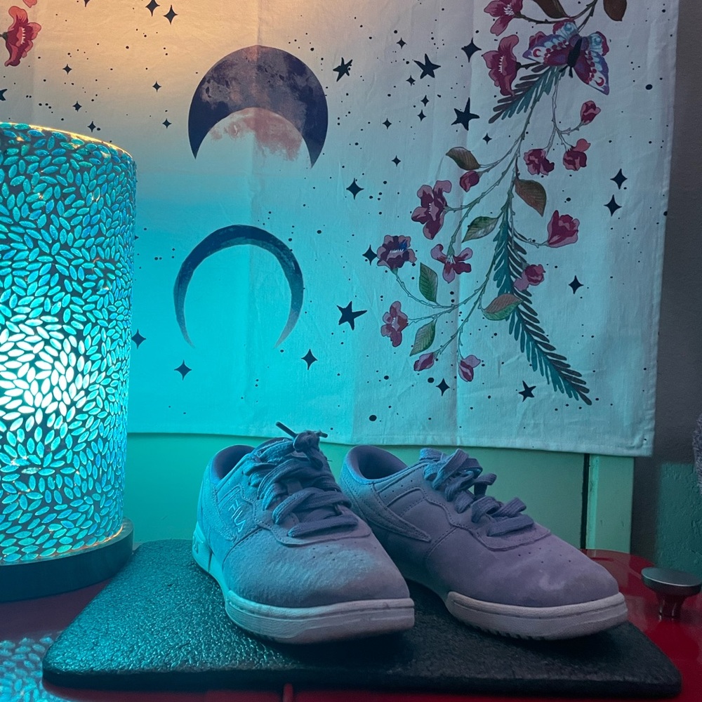 FILA Lilac Woman Sneakers Size 6
